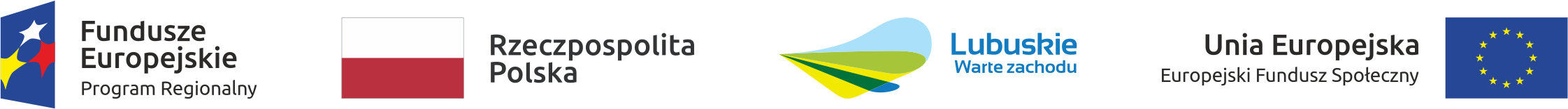 Fundusze Europejskie - Program regionalny --- Lubuskie Warte zachodu --- Unia Europejska - Europejski Fundusz Społeczny